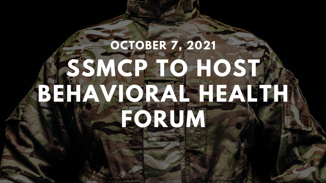 SSMCP to Host Behavioral Health Forum