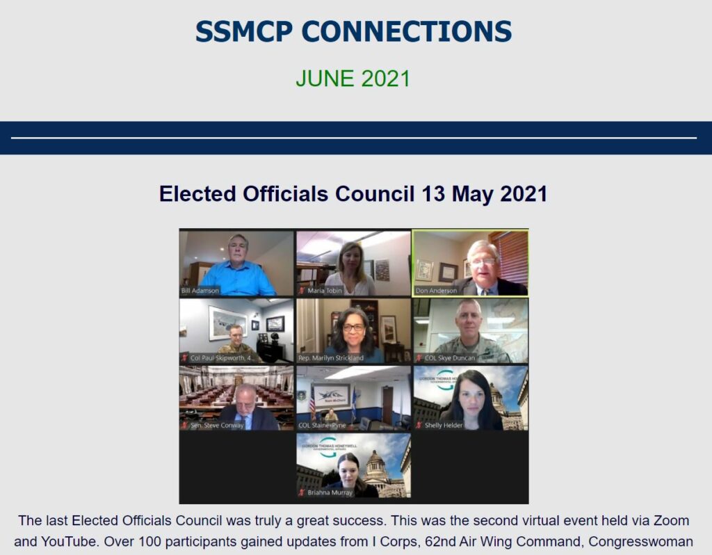 SSMCP Connection Online Meeting